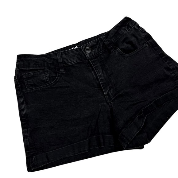 (Up To 50% Off SALE)  Miami High Rise Denim Shorties - Picture 2 of 3